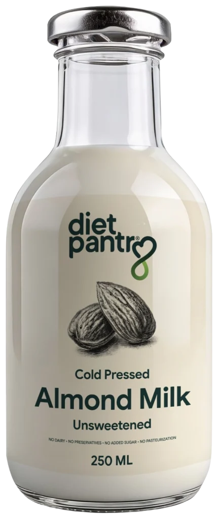 Diet Pantry Almond Milk - Current Bottle